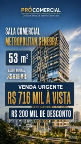 Sala Comercial à venda, 53m² no Jardim Goiás, Goiânia