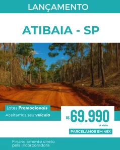 Lote/Terreno à venda, 600m² no Condomínio Residencial Shamballa III, Atibaia
