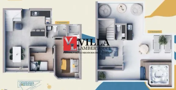 Cobertura com 2 Quartos à venda, 119m² no São Luiz, Belo Horizonte