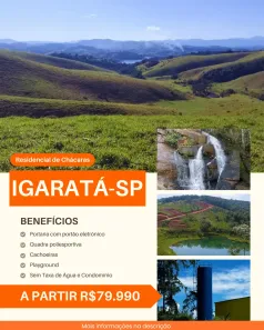 Lote/Terreno à venda, 600m² no Centro, Igaratá