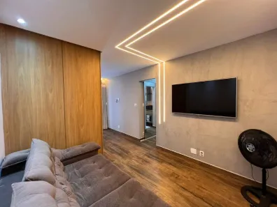 Flat com 1 Quarto à venda, 36m² no Centro, São Vicente