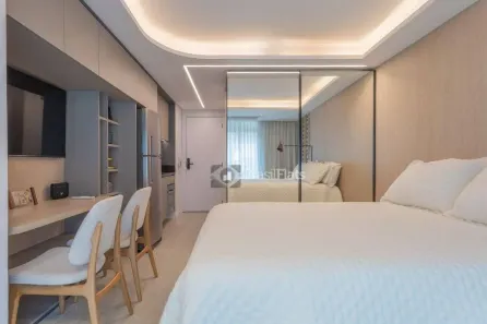 Flat com 1 Quarto para alugar, 24m² no Cerqueira César, São Paulo