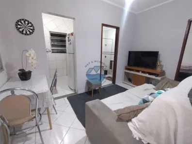 Apartamento com 1 Quarto para alugar, 46m² no Centro, São Vicente