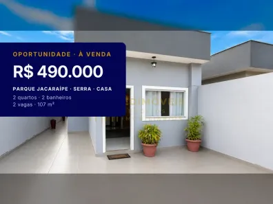 Casa com 2 Quartos à venda, 107m² no Parque Jacaraípe, Serra