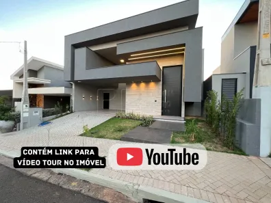 Casa de Condomínio com 3 Quartos à venda, 219m² no Quinta do Lago Residence, São José do Rio Preto