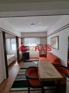Flat com 1 Quarto para alugar, 32m² no Jardim Paulista, São Paulo