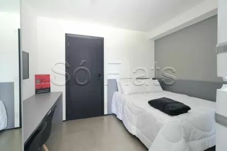 Flat com 1 Quarto à venda, 21m² no Indianópolis, São Paulo