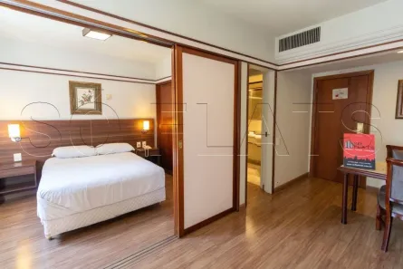 Flat com 1 Quarto à venda, 33m² no Cidade Monções, São Paulo