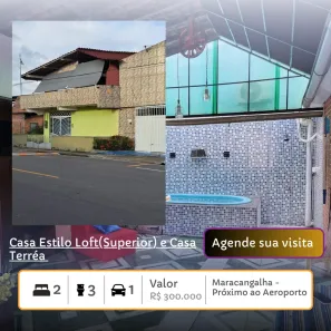 Casa com 2 Quartos à venda, 140m² no Maracangalha, Belém
