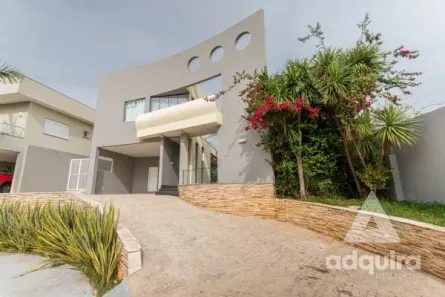 Casa de Condomínio com 4 Quartos para venda ou aluguel, 386m² no Orfãs, Ponta Grossa
