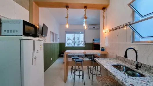 Apartamento com 1 Quarto à venda, 34m² no Pitangueiras, Guarujá