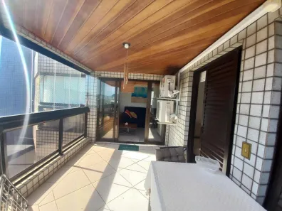 Apartamento com 3 Quartos à venda, 105m² no Loteamento João Batista Julião, Guarujá