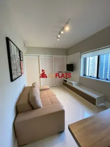 Flat com 1 Quarto para alugar, 33m² no Cidade Monções, São Paulo