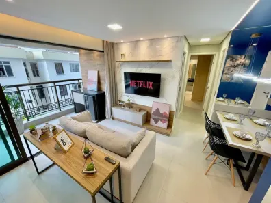 Apartamento com 2 Quartos para alugar, 54m² no Meireles, Fortaleza