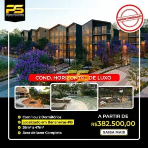 Apartamento com 1 Quarto à venda, 26m² no Bananeiras, Bananeiras