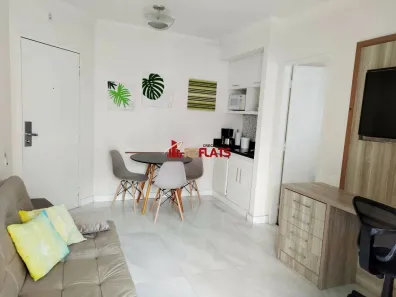 Flat com 1 Quarto para alugar, 35m² no Indianópolis, São Paulo