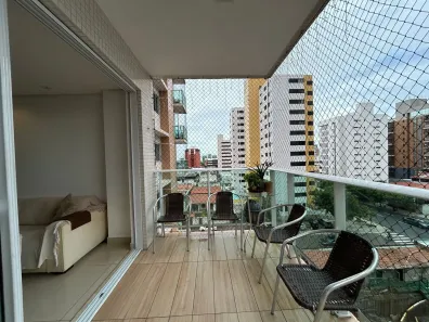 Apartamento com 3 Quartos à venda, 124m² no Cabo Branco, João Pessoa