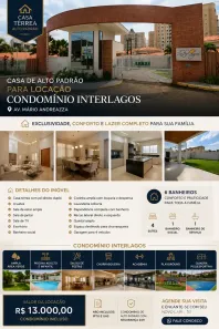 Casa com 4 Quartos para alugar, 250m² no Turu, São Luís
