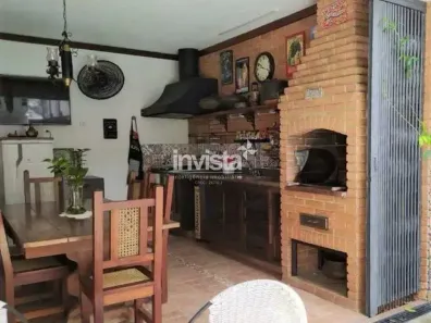 Casa com 5 Quartos para alugar, 314m² no Boqueirão, Santos