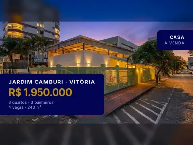 Casa com 3 Quartos à venda, 240m² no Jardim Camburi, Vitória