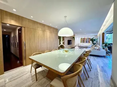 Apartamento com 4 Quartos para alugar, 215m² no Lourdes, Belo Horizonte