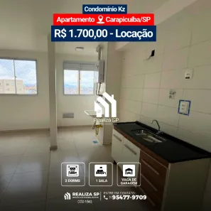 Apartamento com 2 Quartos para alugar, 40m² no Vila da Oportunidade, Carapicuíba