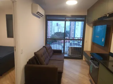 Apartamento com 1 Quarto para alugar, 28m² no Pinheiros, São Paulo