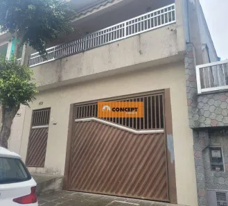 Sobrado com 3 Quartos à venda, 165m² no Jardim Luiz Mauro, Ferraz de Vasconcelos