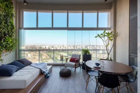 Apartamento com 1 Quarto para alugar, 84m² no Brooklin Paulista, São Paulo