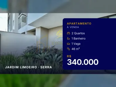 Apartamento com 2 Quartos à venda, 46m² no Jardim Limoeiro, Serra