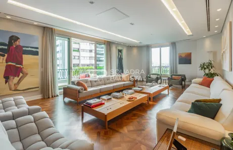 Apartamento com 5 Quartos para venda ou aluguel, 620m² no Vila Nova Conceição, São Paulo