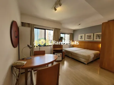 Flat com 1 Quarto para alugar, 26m² no Indianópolis, São Paulo