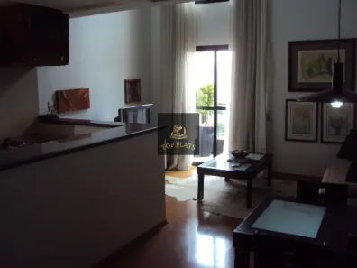 Flat com 1 Quarto para alugar, 52m² no Moema, São Paulo