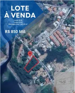 Lote/Terreno à venda, 1681m² no Porto da Roça I, Saquarema