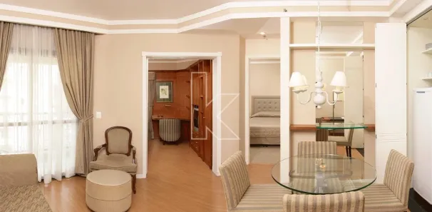 Apartamento com 1 Quarto para alugar, 52m² no Vila Nova Conceição, São Paulo