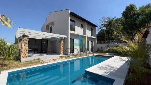 Casa de Condomínio com 5 Quartos para venda ou aluguel, 308m² no Residencial Estância Eudóxia (Barão Geraldo), Campinas