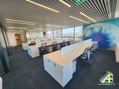 Sala Comercial com 1 Quarto para alugar, 533m² no Cidade Monções, São Paulo