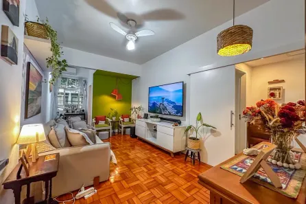 Apartamento com 2 Quartos à venda, 75m² no Laranjeiras, Rio de Janeiro