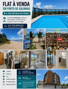 Apartamento com 1 Quarto à venda, 26m² no Cupe, Ipojuca