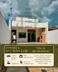 Casa com 3 Quartos à venda, 110m² no Paracuru, Paracuru