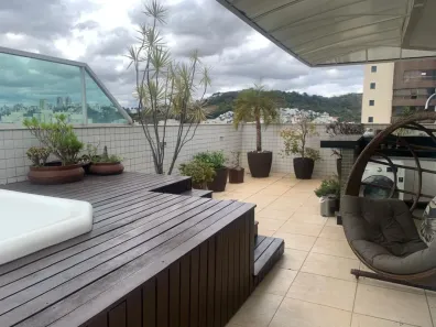 Cobertura com 4 Quartos para alugar, 240m² no Castelo, Belo Horizonte