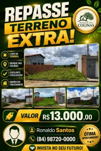 Lote/Terreno à venda, 200m² no Nova Esperança, Parnamirim