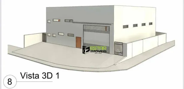 Galpão/Depósito/Armazém para alugar, 450m² no Jardim Imperial, Atibaia
