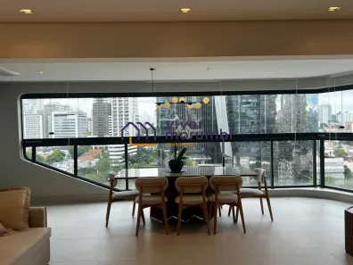 Apartamento com 3 Quartos para alugar, 162m² no Chácara Santo Antônio (Zona Sul), São Paulo