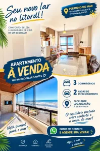 Apartamento com 3 Quartos à venda, 110m² no Zona Nova, Capão da Canoa