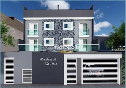 Apartamento com 2 Quartos à venda, 53m² no Vila Pires, Santo André