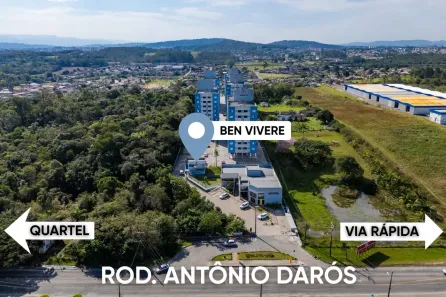 Apartamento com 2 Quartos à venda, 66m² no São João, Criciúma