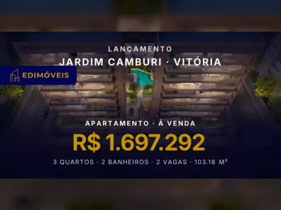 Apartamento com 3 Quartos à venda, 103m² no Jardim Camburi, Vitória