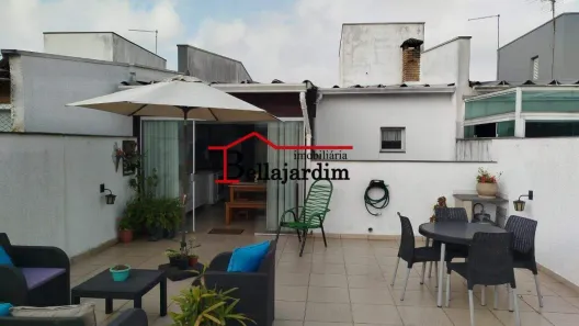 Cobertura com 3 Quartos à venda, 190m² no Vila Alzira, Santo André