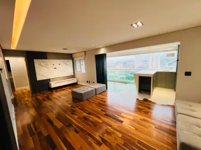 Apartamento com 3 Quartos para alugar, 130m² no Baeta Neves, São Bernardo do Campo